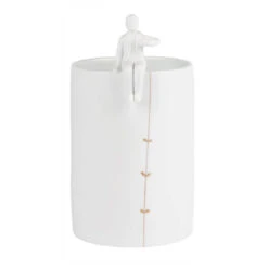 Porzellangeschichten Vase “Gärtner” 18cm