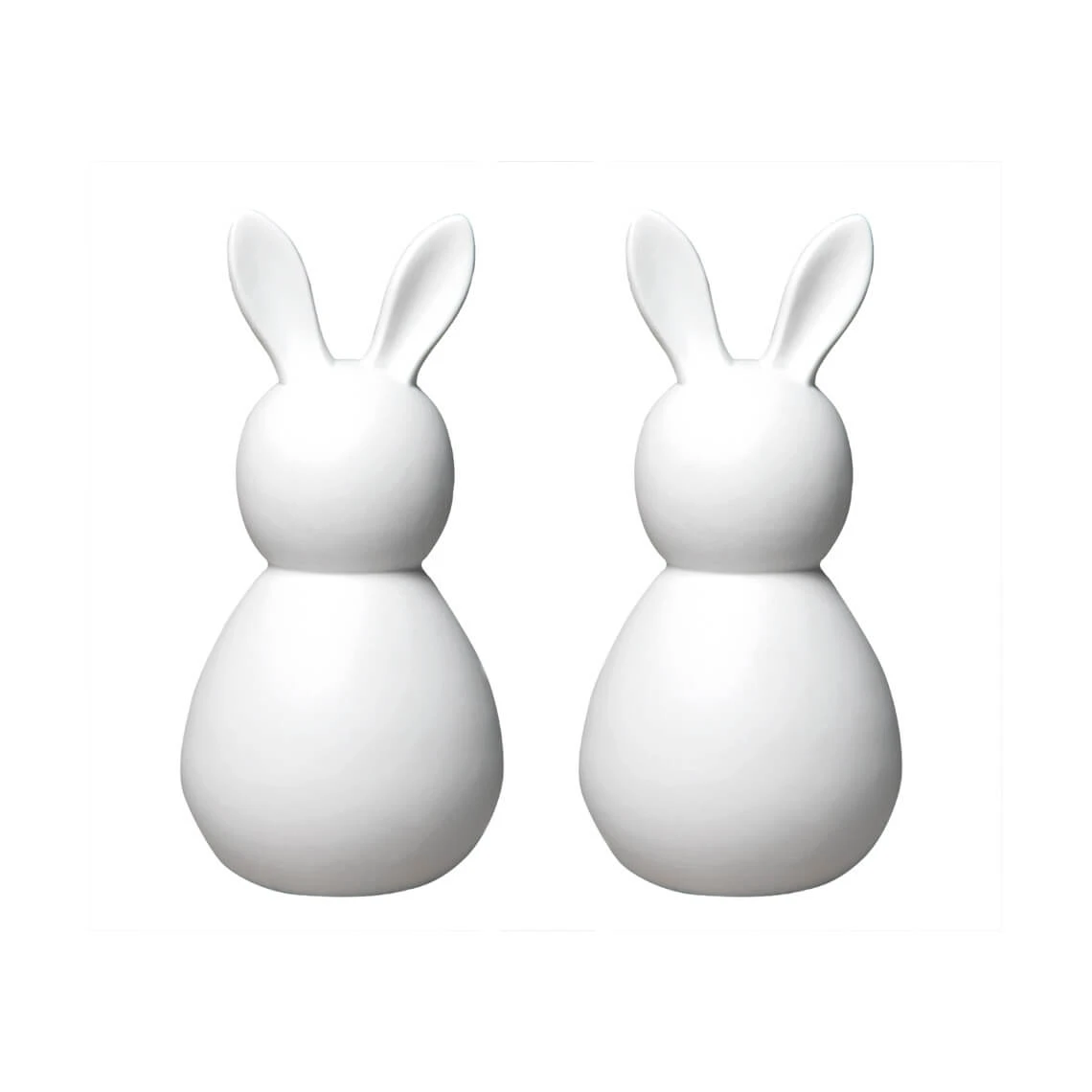 Ostern Porzellanhase Klein 2er Set Herren 5cm 1 Ostern Porzellanhase Klein 2er Set Herren 5cm