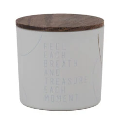 Duftkerze „Duftwelten“ (klein, Grau)