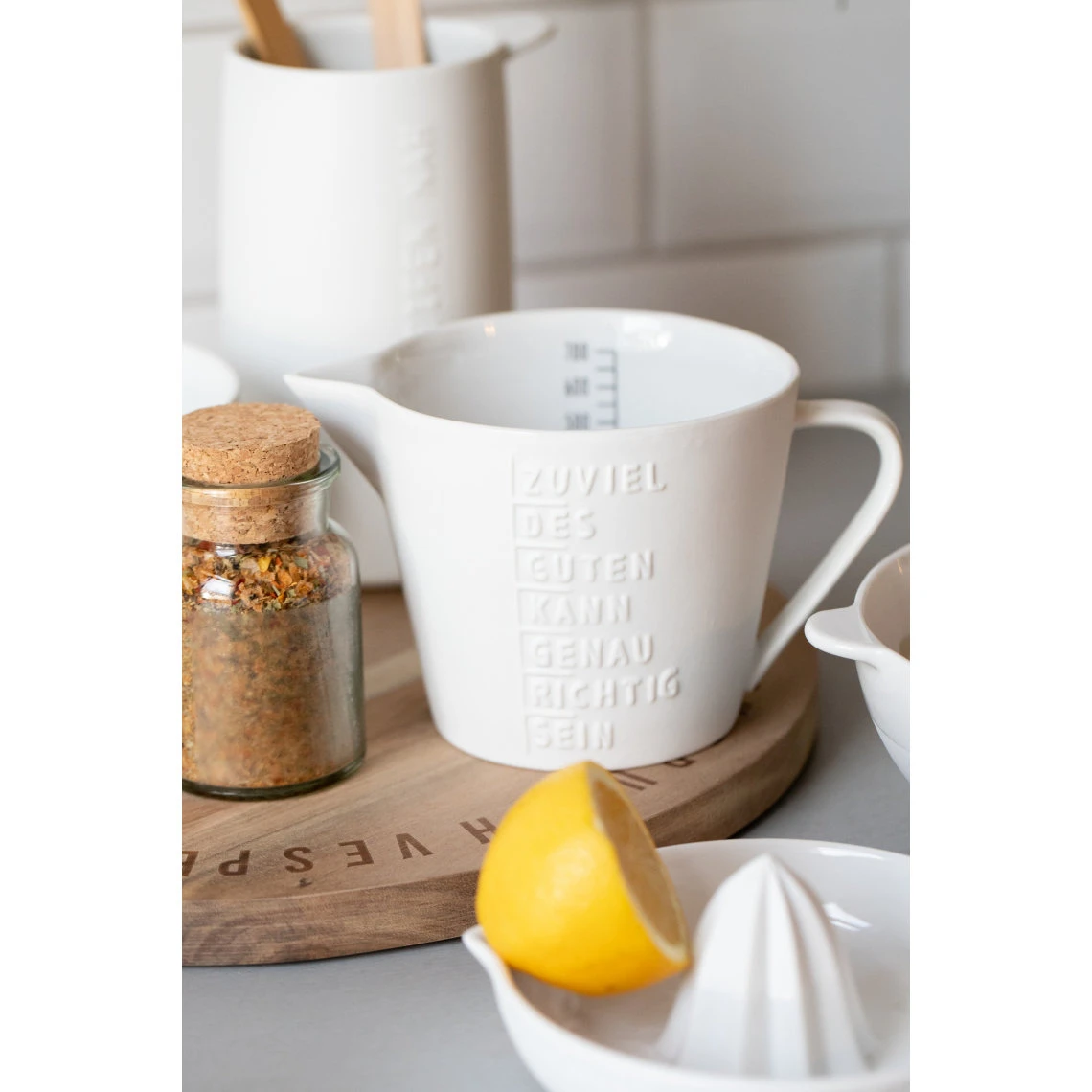 Messbecher “Zuviel Des Guten….” Groß 700ml – Bild 4