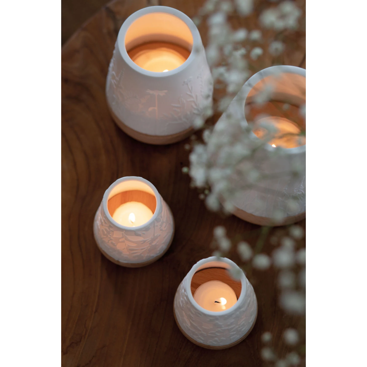 Poesie Windlicht Floral “Blumenwiese” 11cm 2 Poesie Windlicht Floral “Blumenwiese” 11cm – Bild 2