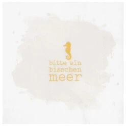 Cocktail-Servietten „bitte Ein Bisschen Meer“