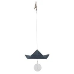 Schiffchenclip „Blau“