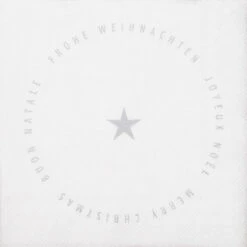 Cocktail-Servietten „Frohe Weihnachten“