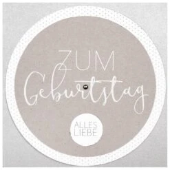 Wunschradkarte „Zum Geburtstag“