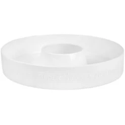 Porzellankranz “Nimm Dir Zeit…” 32cm Weiß