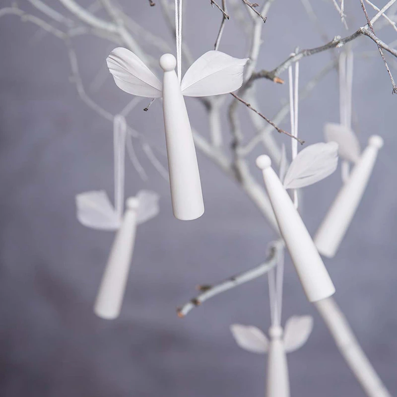 Porzellan-Federengel 2 Porzellan-Federengel – Bild 2