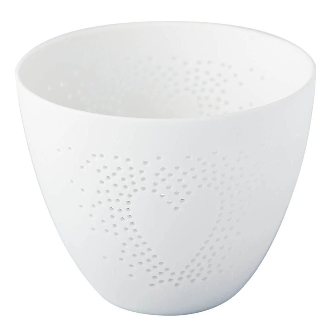 Poesielicht Mini Herz Porzellan 6.5 Cm 1 Poesielicht Mini Herz Porzellan 6.5 Cm