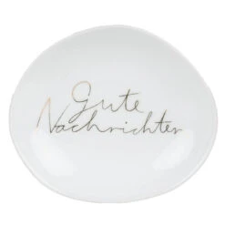 3er Set Schalen “Gute Nachrichten” 11x11cm