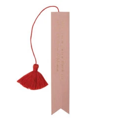 Troddel-Lesezeichen „Mit Einem Guten Buch …“