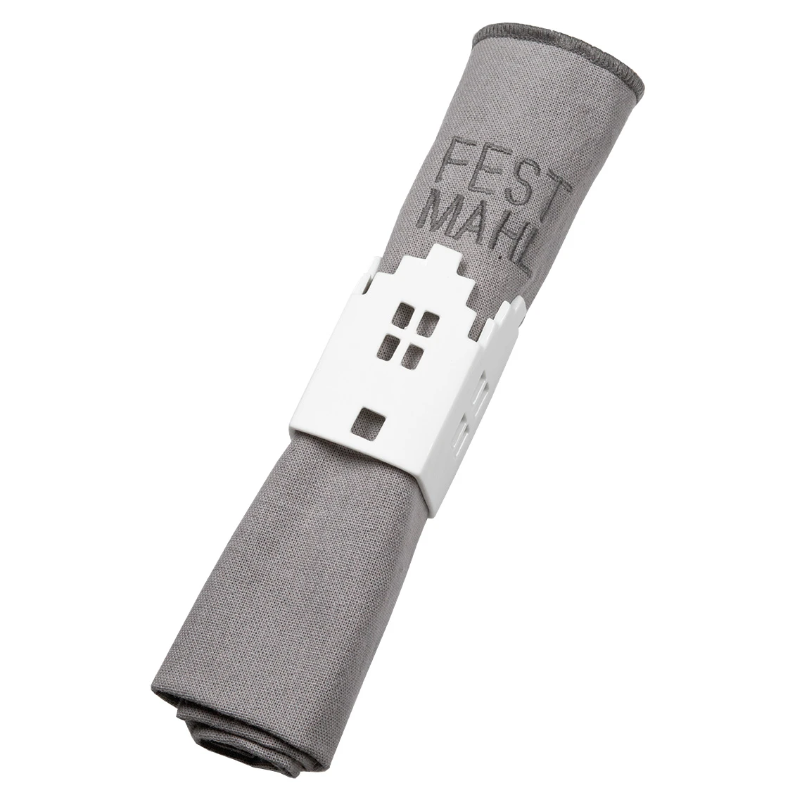 Serviettenring Porzellan Stadthaus 6cm 2 Serviettenring Porzellan Stadthaus 6cm – Bild 2