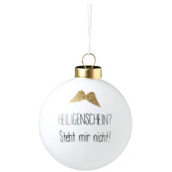 Lustige Kugel „Heiligenschein“