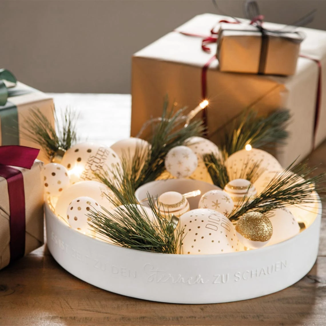 Porzellankranz „Nimm Dir Zeit Zum Träumen“ 2 Porzellankranz „Nimm Dir Zeit Zum Träumen“ – Bild 2