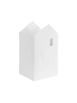 RAEDER, Vase 9,5x17,5cm Haus Der Schönen Dinge SCHEUNE Weiss