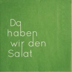 Servietten „Da Haben Wir Den Salat“