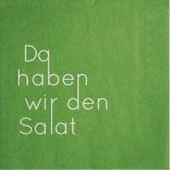 Servietten „Da Haben Wir Den Salat“ 1 Servietten „Da Haben Wir Den Salat“