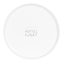 Teller „Lebensmittelpunkt“