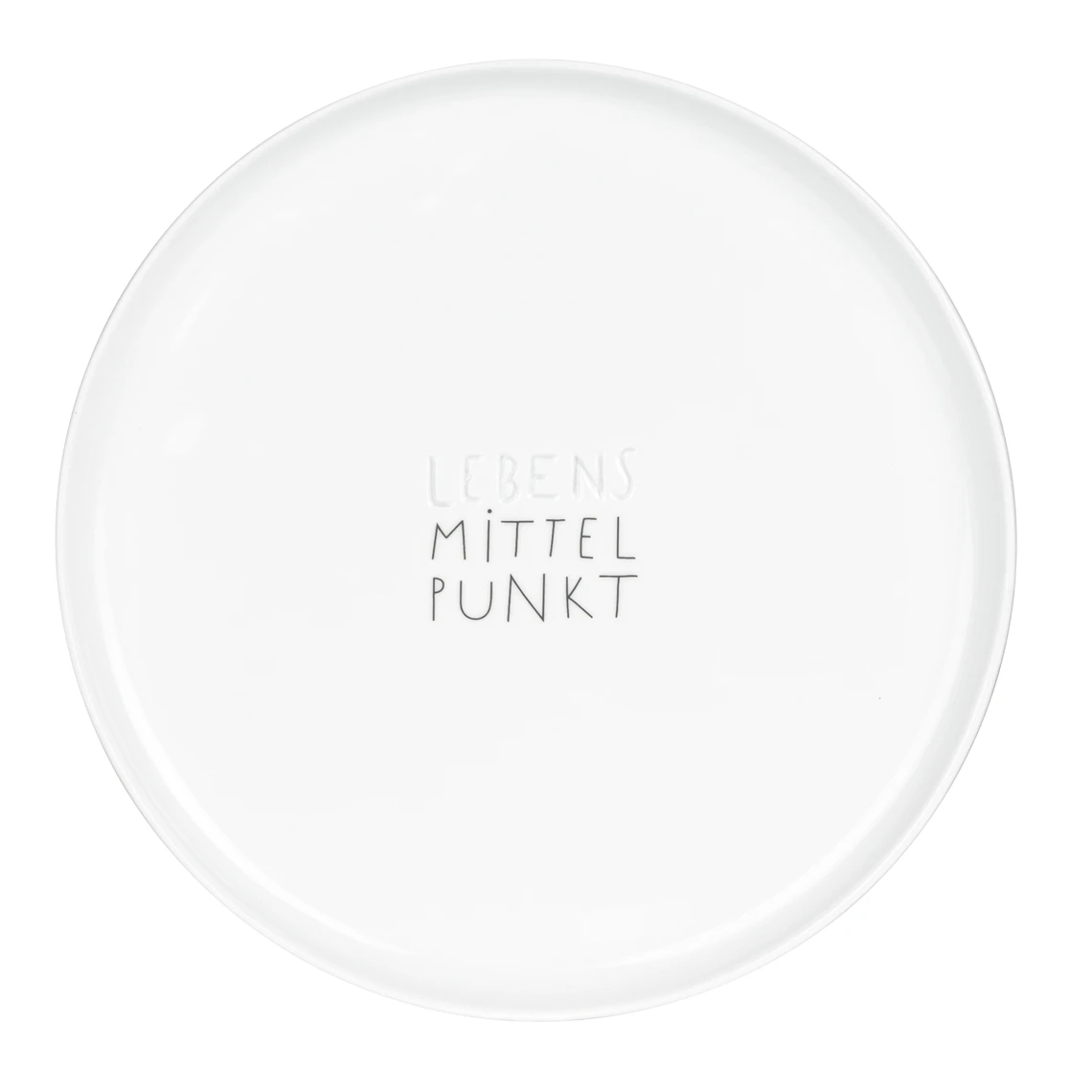Teller „Lebensmittelpunkt“ 1 Teller „Lebensmittelpunkt“