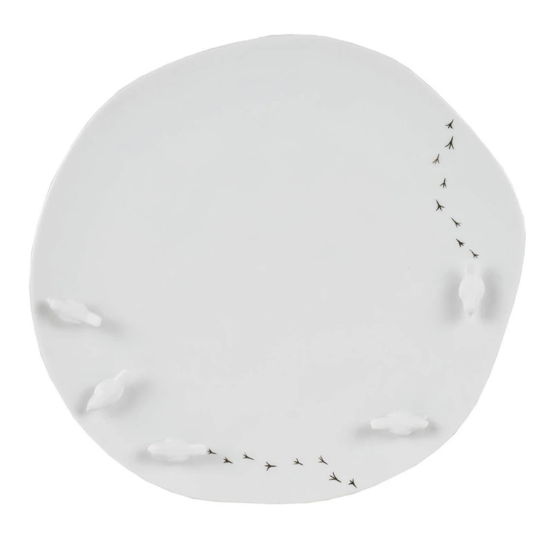Dekorativer Teller „Vogelschwarm“ 2 Dekorativer Teller „Vogelschwarm“ – Bild 2